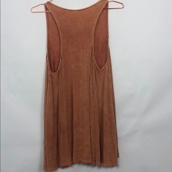 Altar’d State Salmon Stonewashed Sleeveless Tunic - Picture 9 of 9